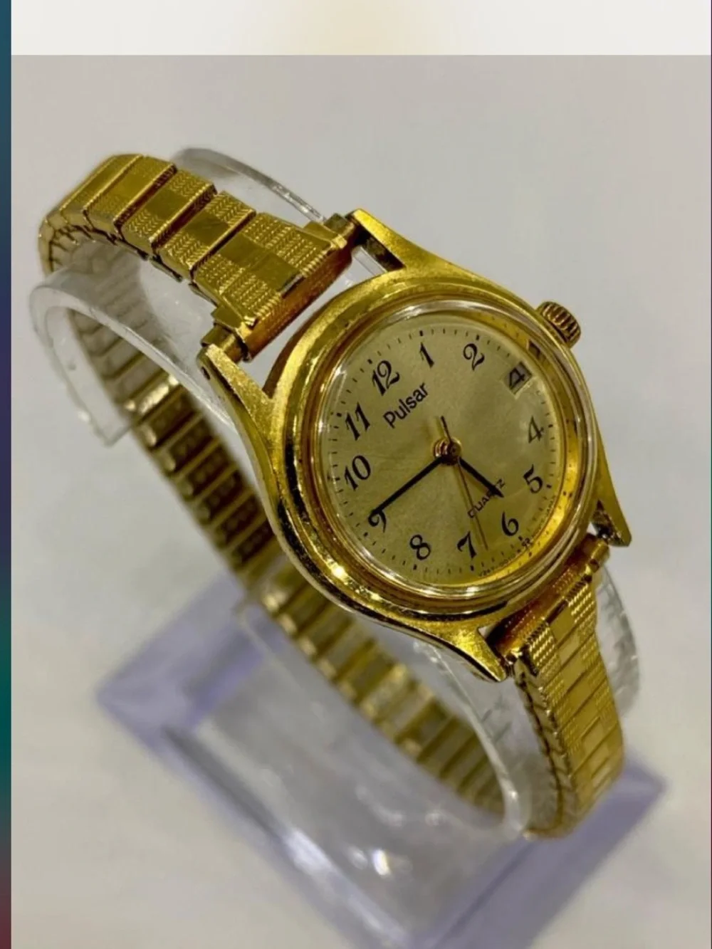 *** Pulsar ^^^ Gold-Tone Women's Quartz Watch *** Luxury *